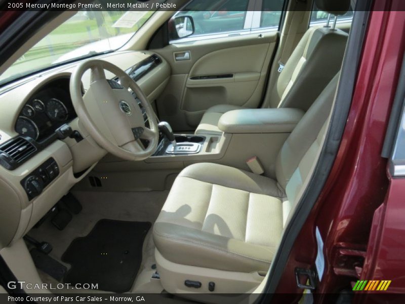 Merlot Metallic / Pebble 2005 Mercury Montego Premier