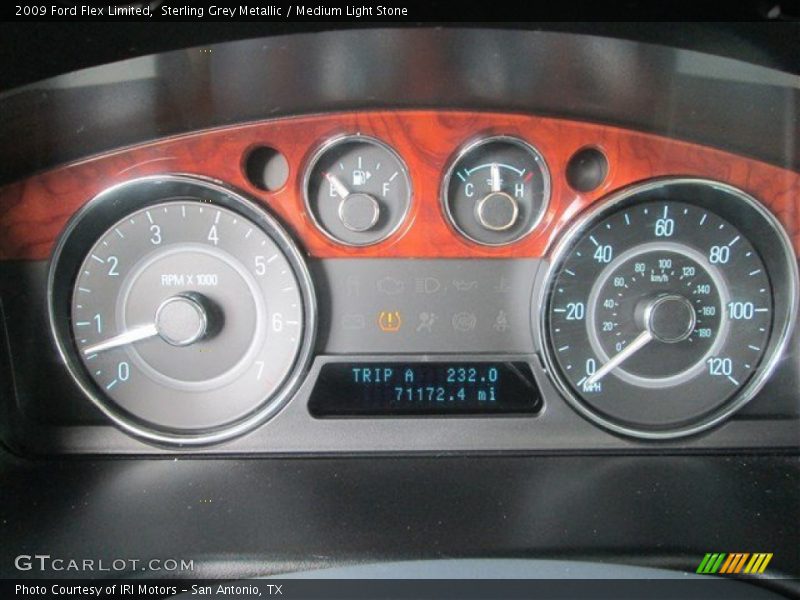 Sterling Grey Metallic / Medium Light Stone 2009 Ford Flex Limited