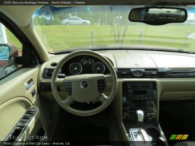 Merlot Metallic / Pebble 2005 Mercury Montego Premier