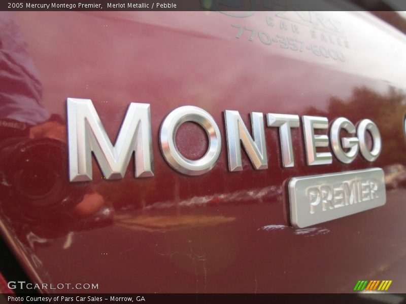 Merlot Metallic / Pebble 2005 Mercury Montego Premier