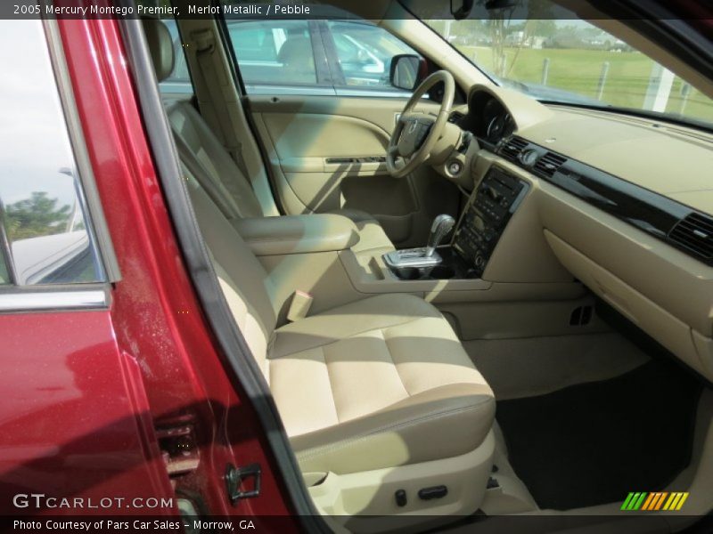 Merlot Metallic / Pebble 2005 Mercury Montego Premier