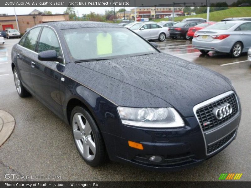 Night Blue Pearl Effect / Amaretto 2008 Audi A6 3.2 quattro Sedan