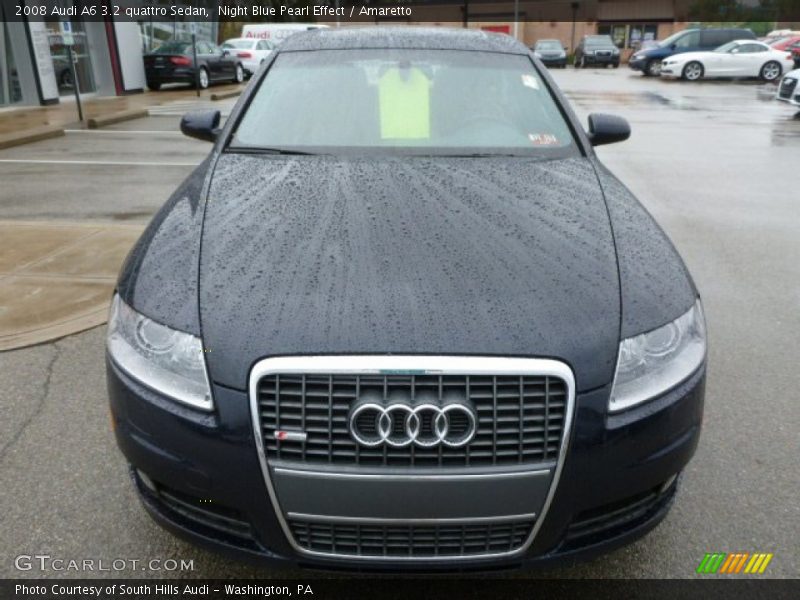 Night Blue Pearl Effect / Amaretto 2008 Audi A6 3.2 quattro Sedan