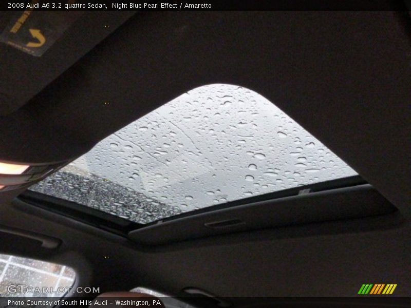 Night Blue Pearl Effect / Amaretto 2008 Audi A6 3.2 quattro Sedan