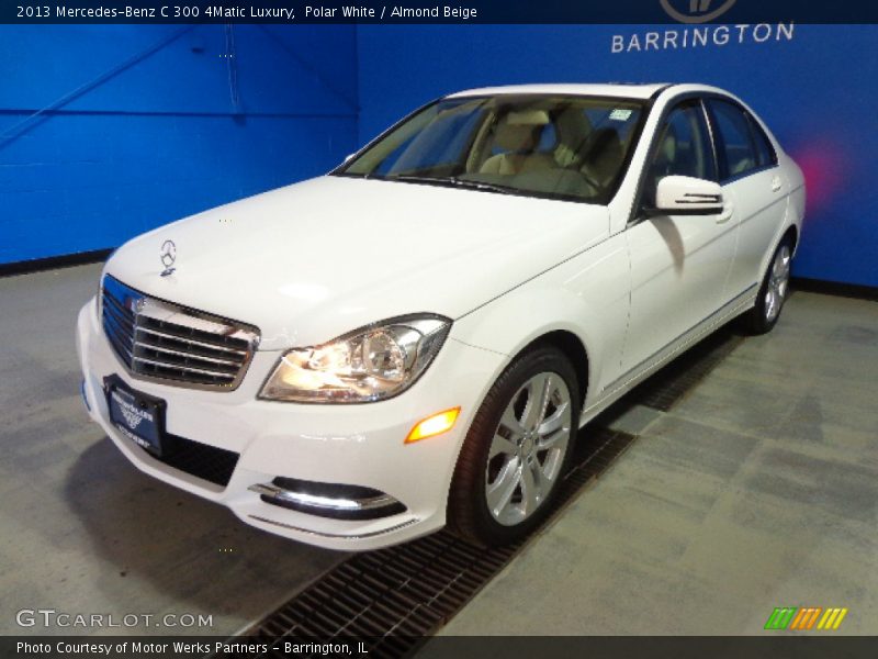 Polar White / Almond Beige 2013 Mercedes-Benz C 300 4Matic Luxury