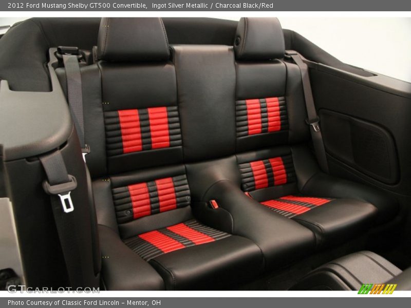 Rear Seat of 2012 Mustang Shelby GT500 Convertible