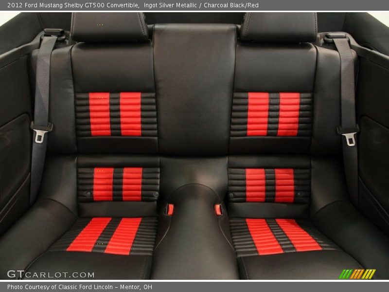 Rear Seat of 2012 Mustang Shelby GT500 Convertible
