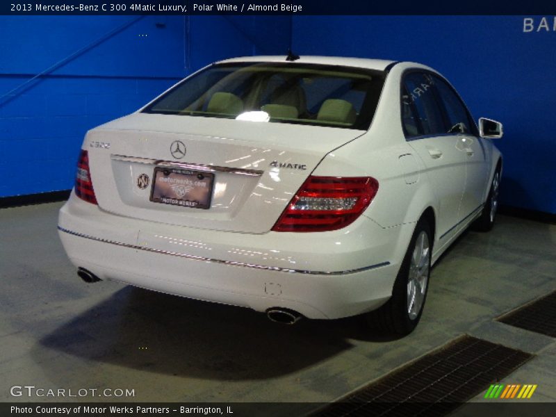 Polar White / Almond Beige 2013 Mercedes-Benz C 300 4Matic Luxury