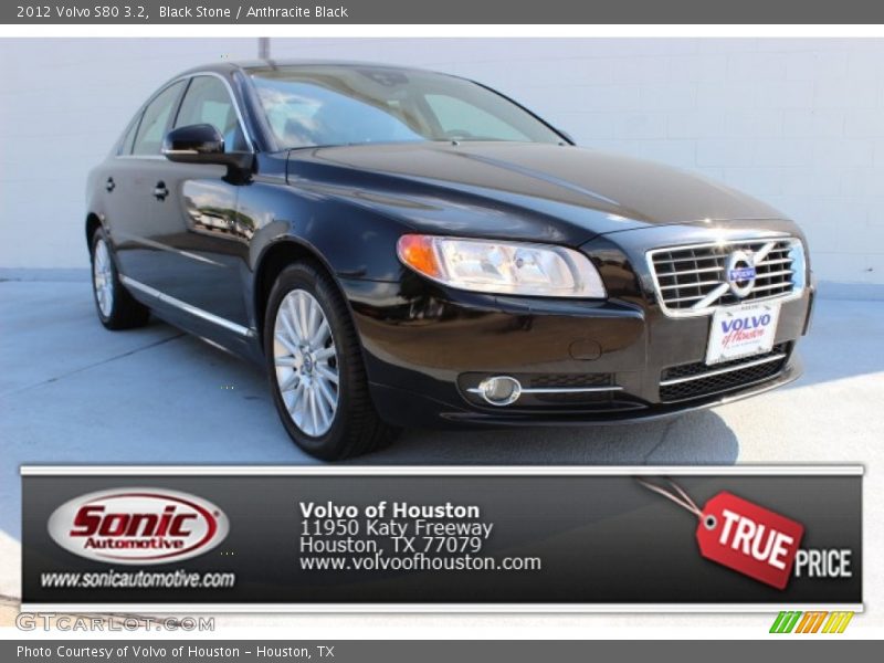 Black Stone / Anthracite Black 2012 Volvo S80 3.2