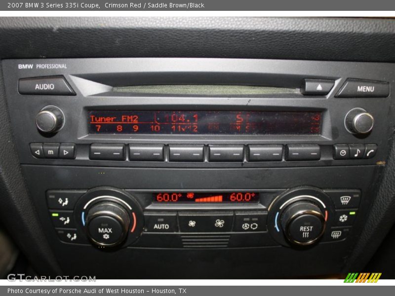 Controls of 2007 3 Series 335i Coupe