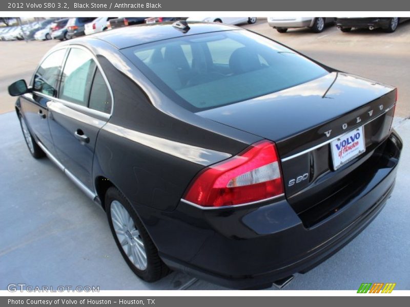 Black Stone / Anthracite Black 2012 Volvo S80 3.2