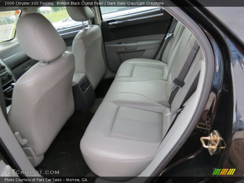 Brilliant Black Crystal Pearl / Dark Slate Gray/Light Graystone 2006 Chrysler 300 Touring