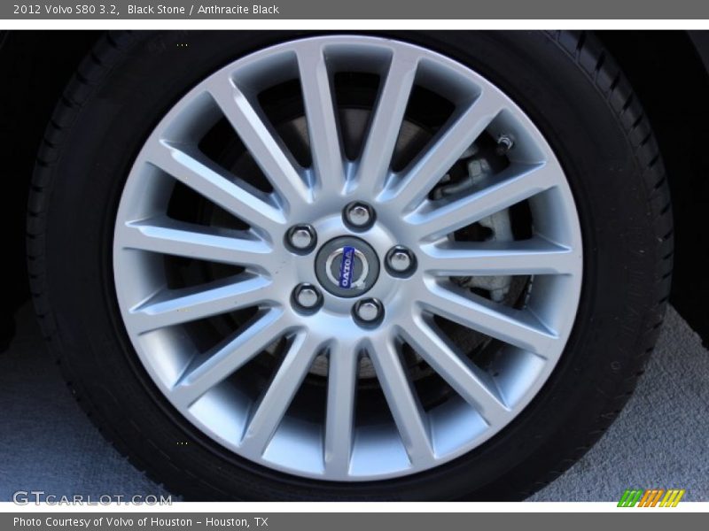 Black Stone / Anthracite Black 2012 Volvo S80 3.2