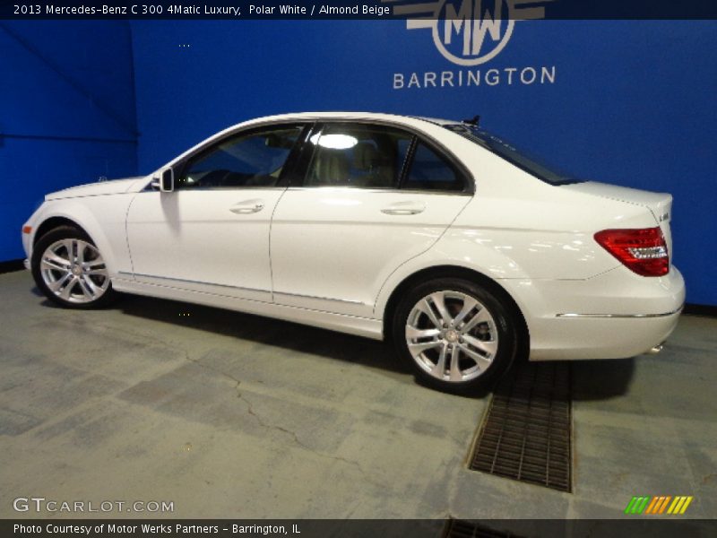 Polar White / Almond Beige 2013 Mercedes-Benz C 300 4Matic Luxury