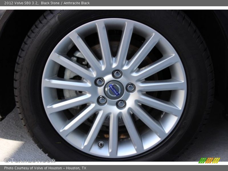 Black Stone / Anthracite Black 2012 Volvo S80 3.2