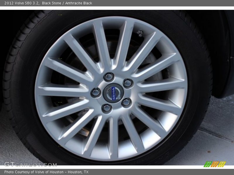 Black Stone / Anthracite Black 2012 Volvo S80 3.2