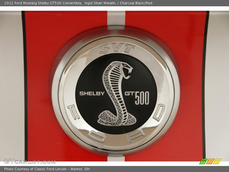  2012 Mustang Shelby GT500 Convertible Logo