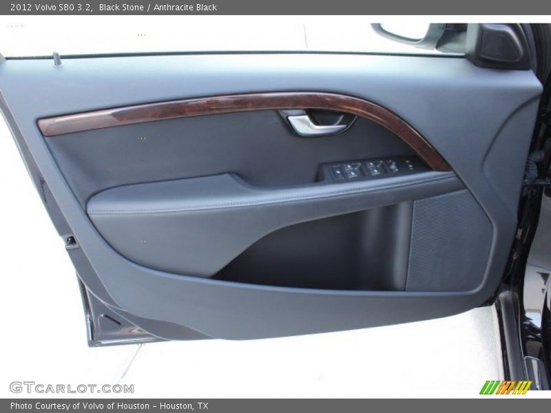 Black Stone / Anthracite Black 2012 Volvo S80 3.2