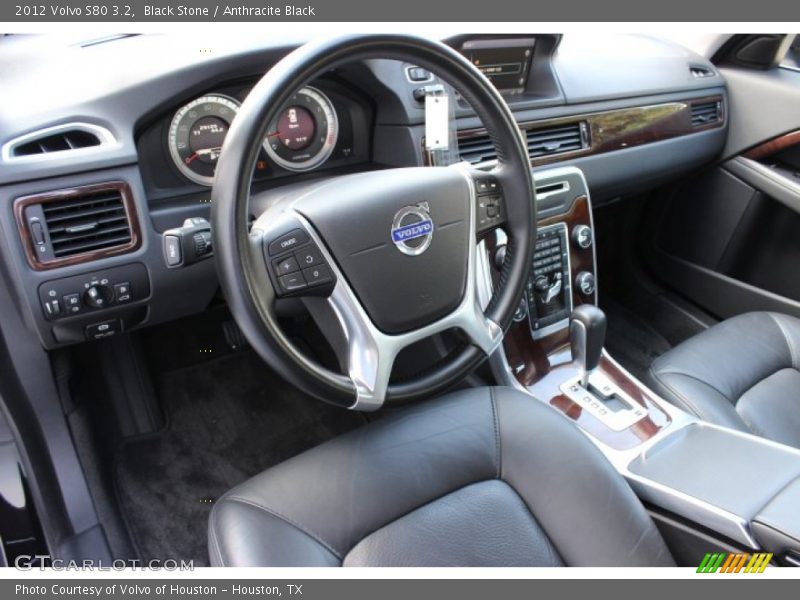 Black Stone / Anthracite Black 2012 Volvo S80 3.2