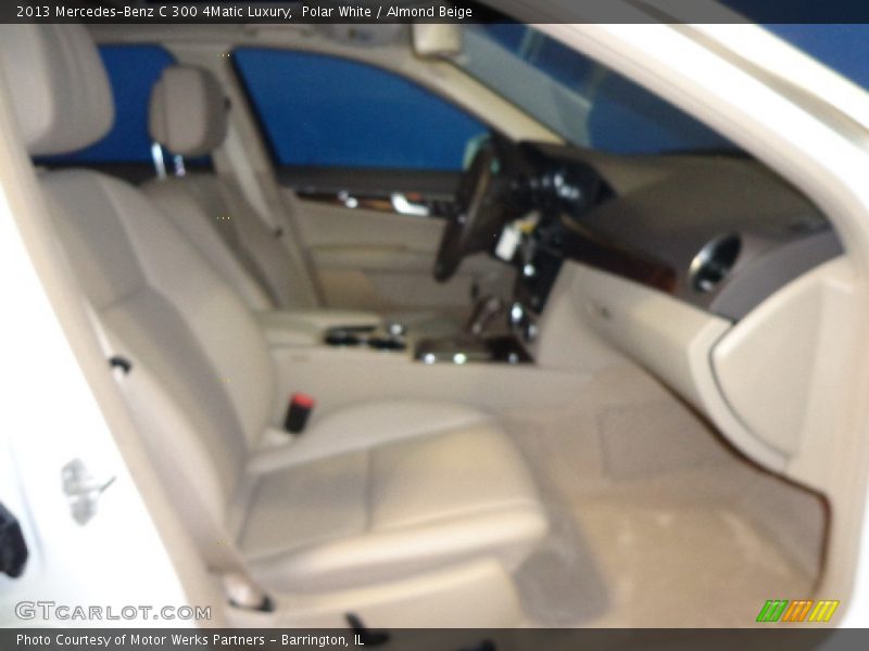 Polar White / Almond Beige 2013 Mercedes-Benz C 300 4Matic Luxury