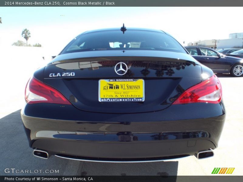 Cosmos Black Metallic / Black 2014 Mercedes-Benz CLA 250