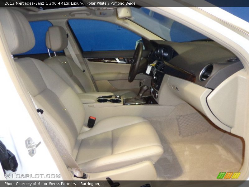 Polar White / Almond Beige 2013 Mercedes-Benz C 300 4Matic Luxury