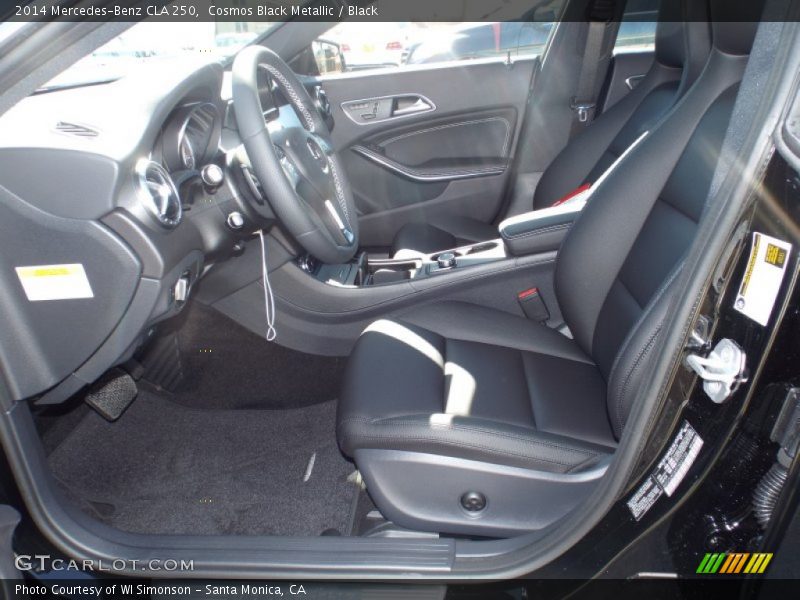 Cosmos Black Metallic / Black 2014 Mercedes-Benz CLA 250
