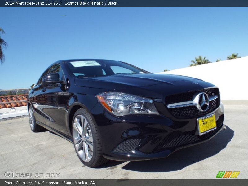 Cosmos Black Metallic / Black 2014 Mercedes-Benz CLA 250