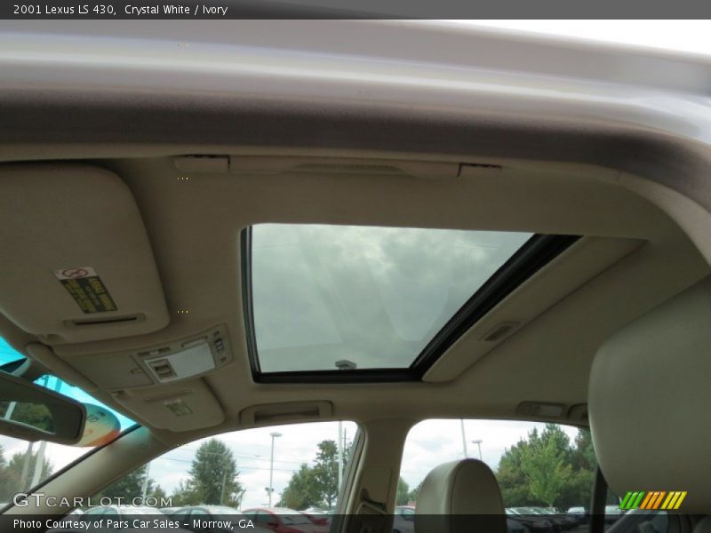 Crystal White / Ivory 2001 Lexus LS 430
