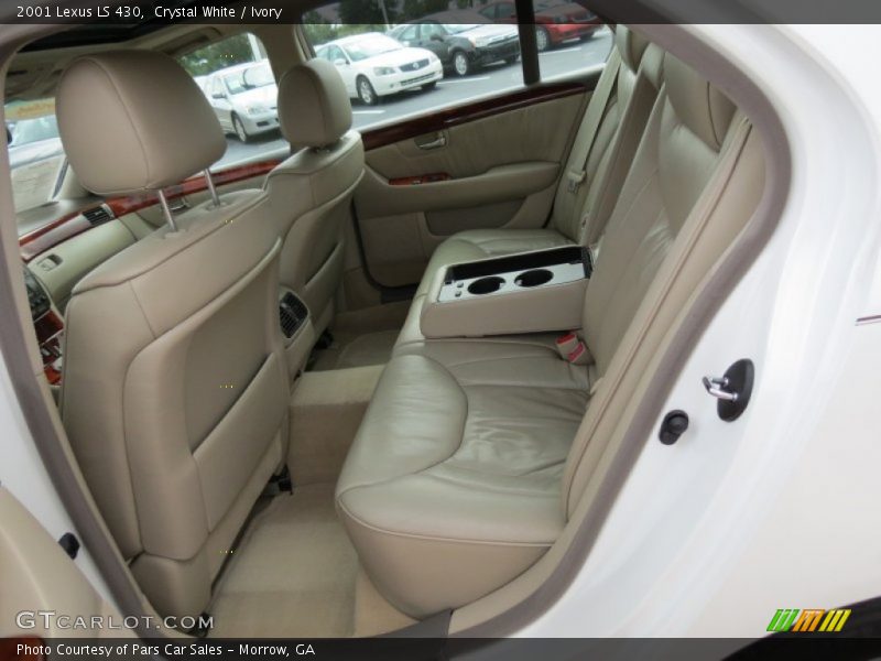 Crystal White / Ivory 2001 Lexus LS 430