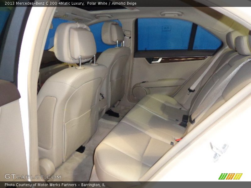 Polar White / Almond Beige 2013 Mercedes-Benz C 300 4Matic Luxury