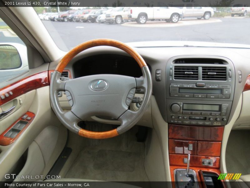 Crystal White / Ivory 2001 Lexus LS 430