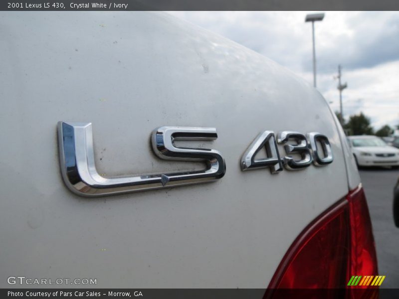 Crystal White / Ivory 2001 Lexus LS 430