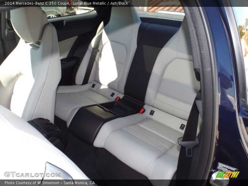 Rear Seat of 2014 C 350 Coupe