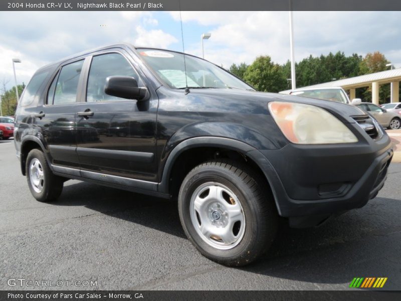 Nighthawk Black Pearl / Black 2004 Honda CR-V LX