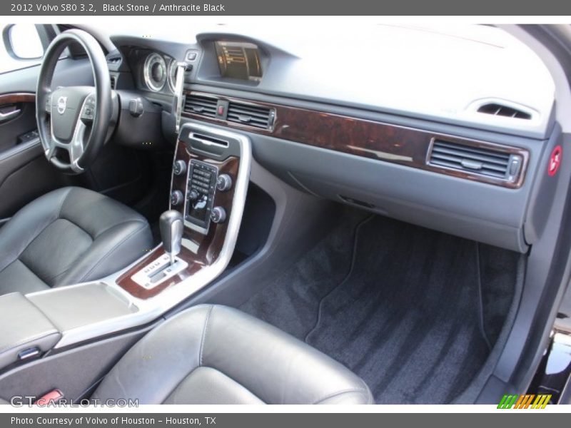 Black Stone / Anthracite Black 2012 Volvo S80 3.2