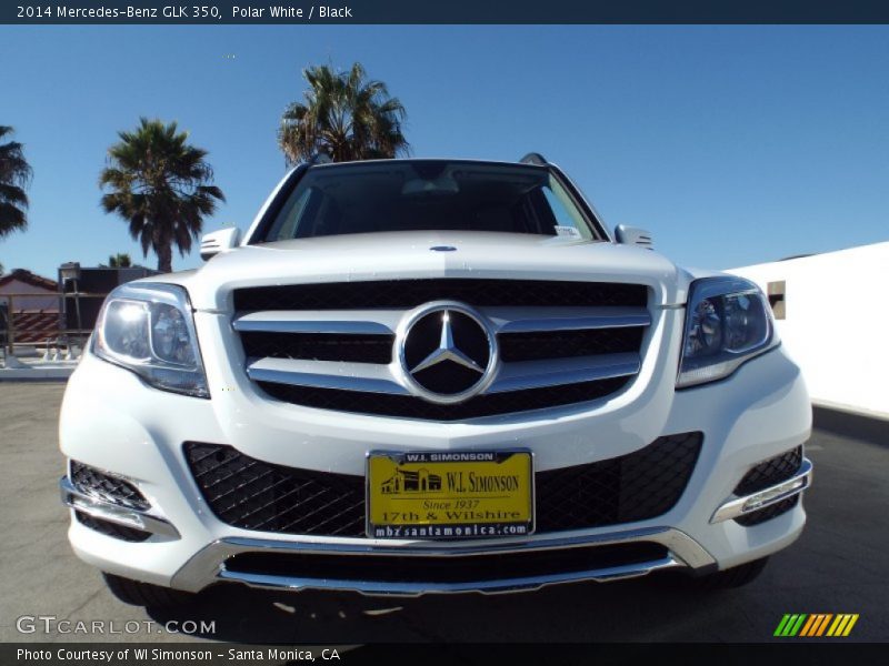 Polar White / Black 2014 Mercedes-Benz GLK 350