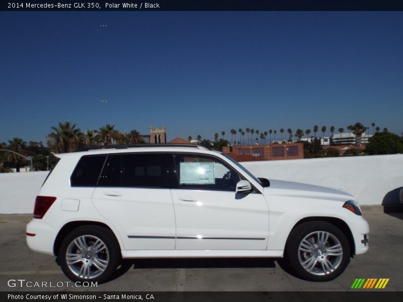 Polar White / Black 2014 Mercedes-Benz GLK 350