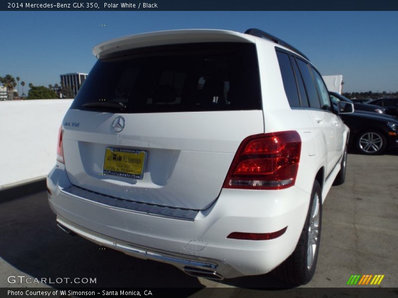 Polar White / Black 2014 Mercedes-Benz GLK 350