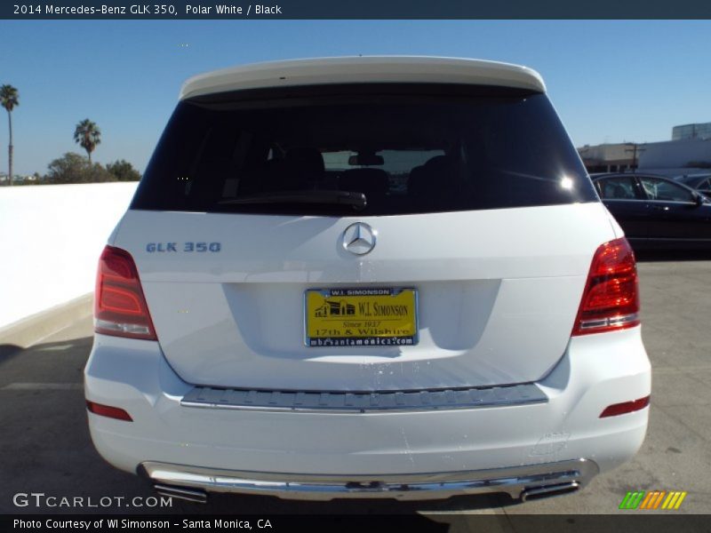 Polar White / Black 2014 Mercedes-Benz GLK 350