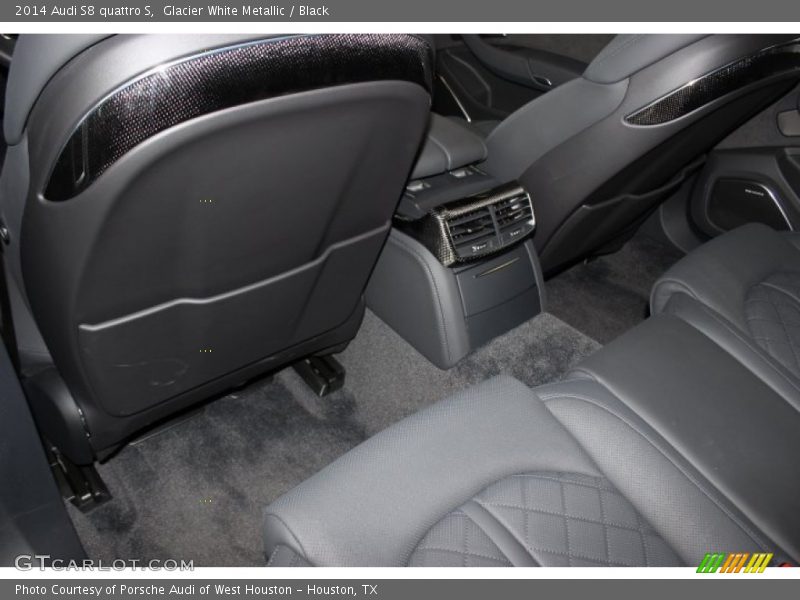 Glacier White Metallic / Black 2014 Audi S8 quattro S