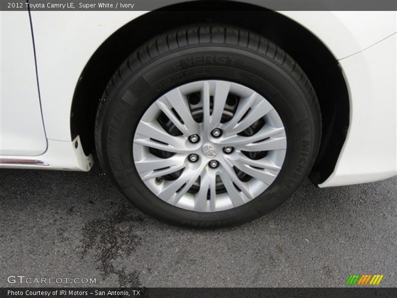 Super White / Ivory 2012 Toyota Camry LE