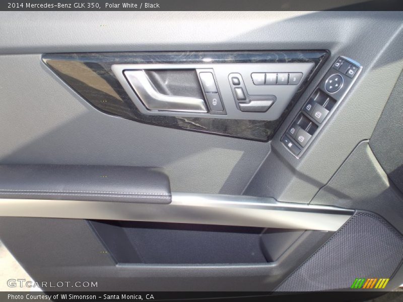 Polar White / Black 2014 Mercedes-Benz GLK 350