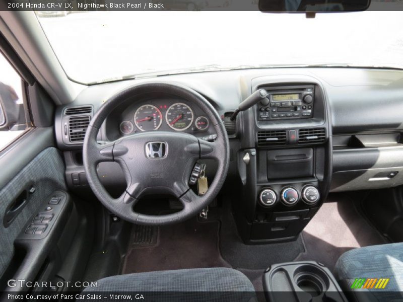 Nighthawk Black Pearl / Black 2004 Honda CR-V LX