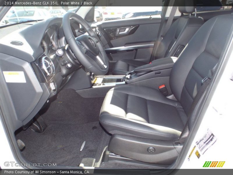 Polar White / Black 2014 Mercedes-Benz GLK 350