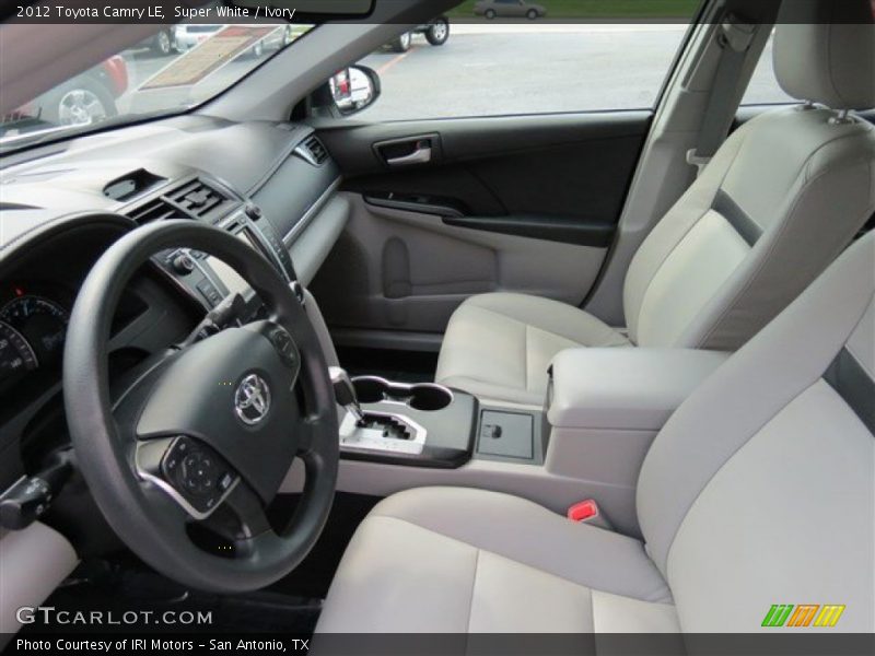 Super White / Ivory 2012 Toyota Camry LE
