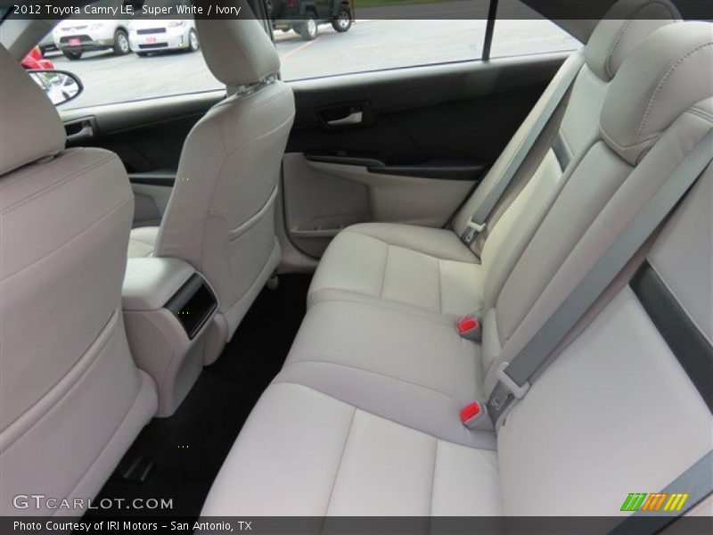 Super White / Ivory 2012 Toyota Camry LE