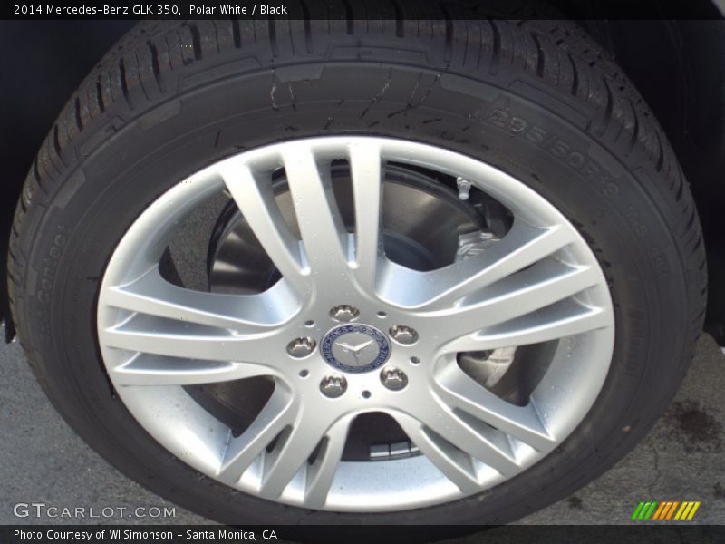 Polar White / Black 2014 Mercedes-Benz GLK 350