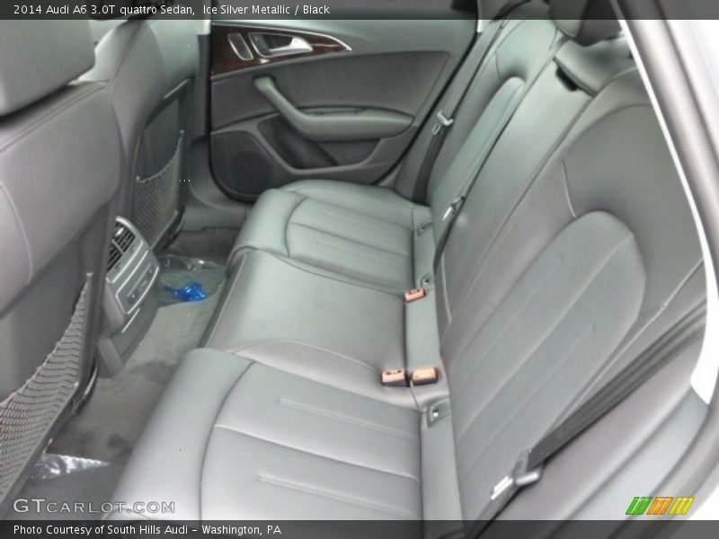 Rear Seat of 2014 A6 3.0T quattro Sedan