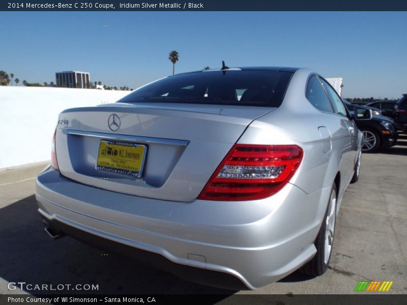 Iridium Silver Metallic / Black 2014 Mercedes-Benz C 250 Coupe